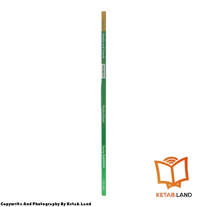 قیمت و خرید کتاب American Family and Friends 6 2nd از کتاب لند - تصویر پنجم - تصویر شیرازه کتاب