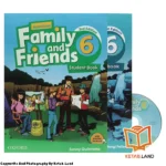 قیمت و خرید کتاب American Family and Friends 6 2nd از کتاب لند - تصویر اصلی - تصویر اول - تصویر جلد روی کتاب به همراه کتاب کار، DVD
