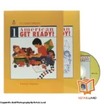 قیمت و خرید کتاب American Get Ready 1 از کتاب لند - تصویر اصلی - تصویر اول - تصویر جلد روی کتاب به همراه کتاب کار و DVD