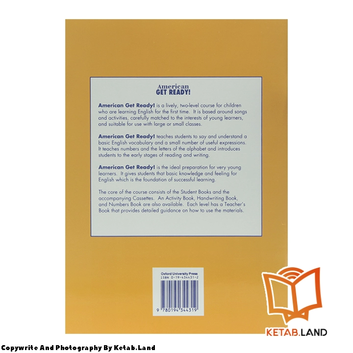 قیمت و خرید کتاب American Get Ready 1 از کتاب لند - تصویر سوم - تصویر جلد پشت کتاب