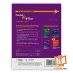 پشت جلد کتاب Cause & Effect 3