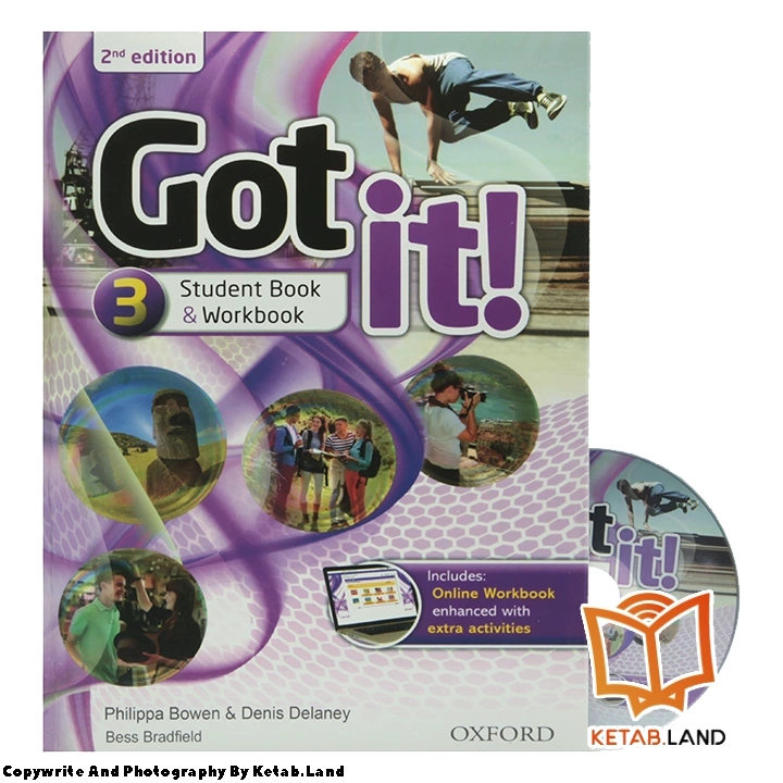 قیمت و خرید کتاب Got it 3 2nd از کتاب لند - تصویر اصلی - تصویر جلد روی کتاب به همراه DVD