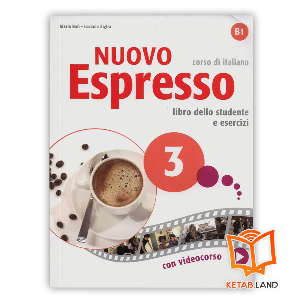 خرید کتاب ایتالیایی نوو اسپرسو 3 بی 1