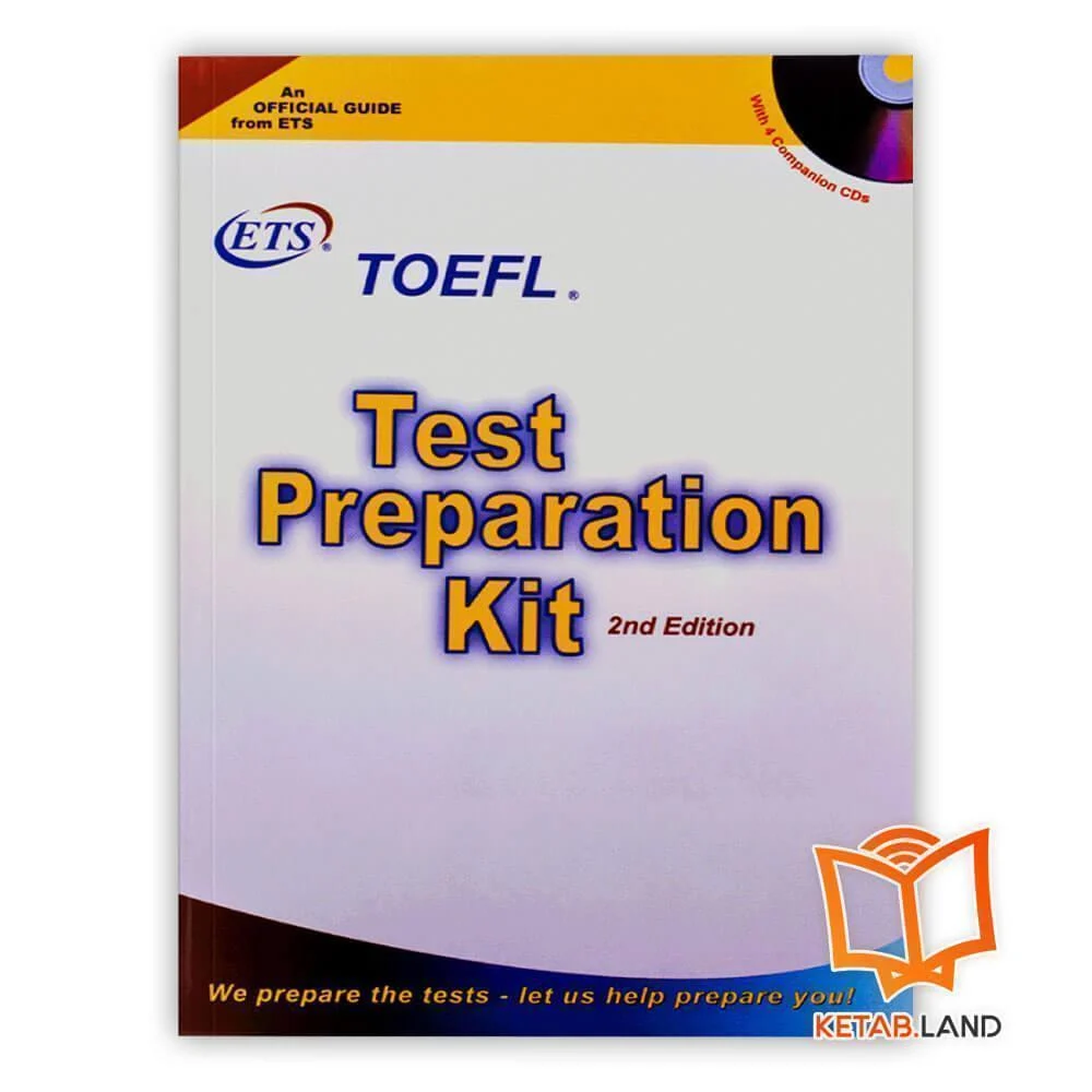 خرید کتاب TOEFL Test Preparation Kit با 50% تخفیف - کتاب لند