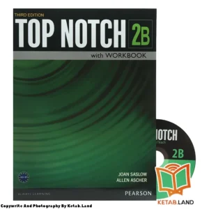 قیمت و خرید کتاب Top Notch 2B 3rd از کتاب لند - تصویر اصلی - تصویر جلد روی کتاب به همراه DVD