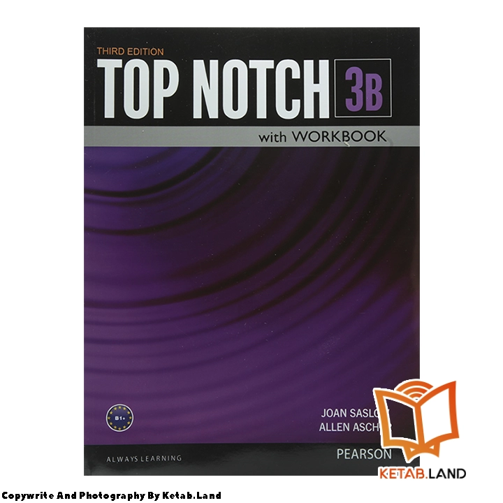 قیمت و خرید کتاب Top Notch 3B 3rd از کتاب لند - تصویر دوم - تصویر جلد روی کتاب