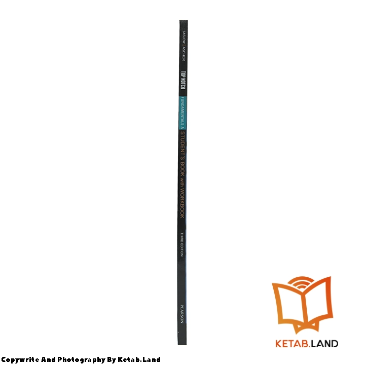 قیمت و خرید کتاب Top Notch Fundamentals A 3rd از کتاب لند - تصویر چهارم - تصویر شیرازه کتاب