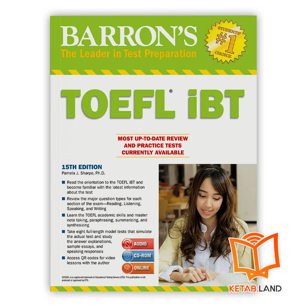 Writing-for-the-TOEFL-IBT-6th-تحریر-رحلی خرید کتاب باورن تافل ویرایش 15