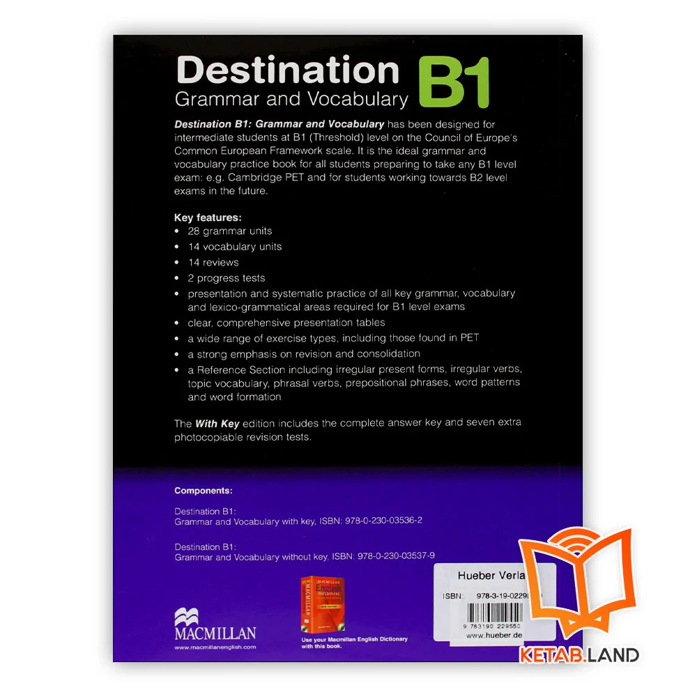 مجموعه کتاب های Destination Grammar and Vocabulary - Image 4