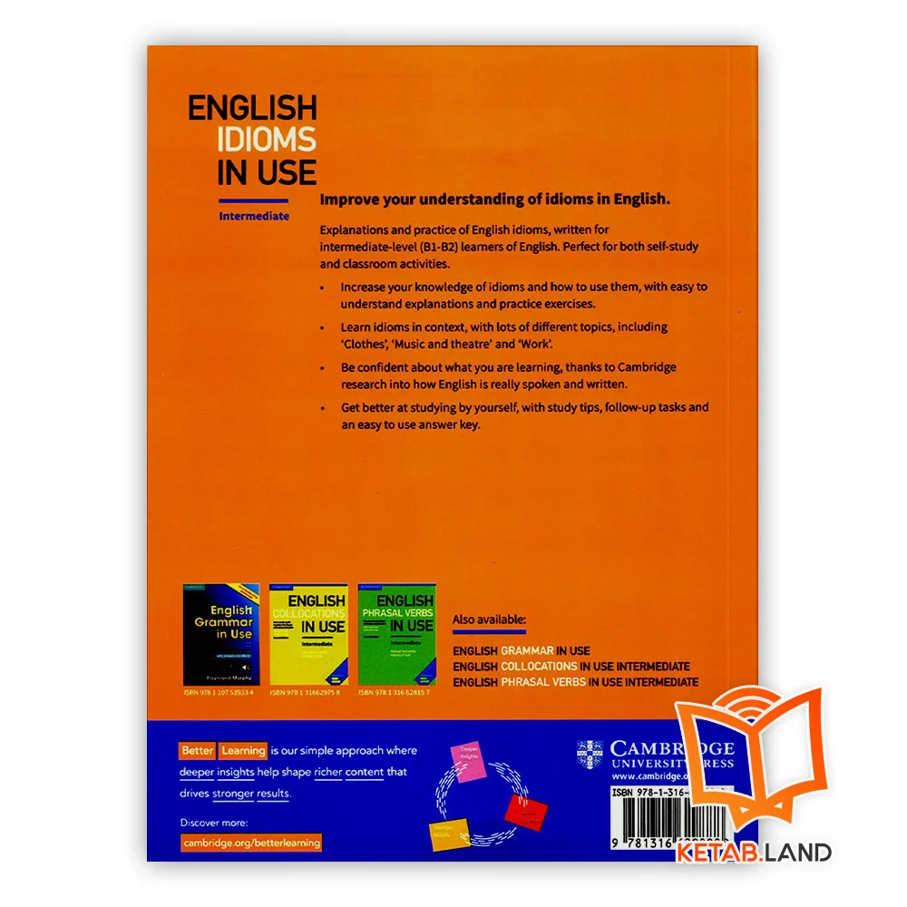 قیمت کتاب Intermediate Cambridge English Idioms in Use 2nd