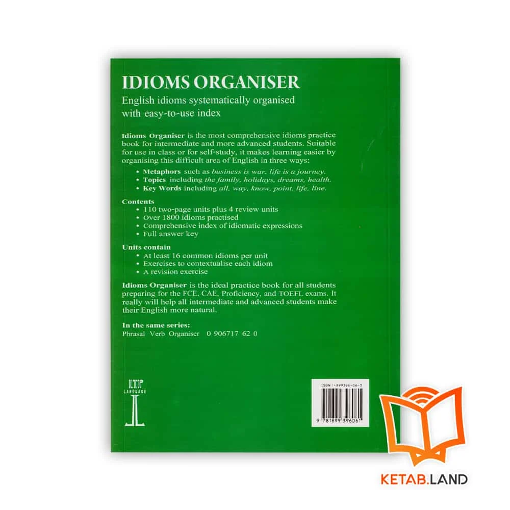 قیمت کتاب Idioms Organiser