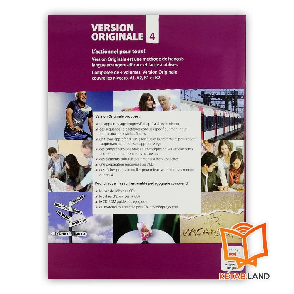 خرید کتاب آموزشی فرانسه ورشن ااورجینال 4