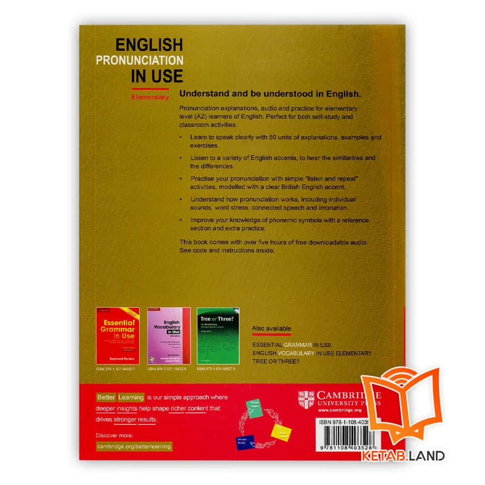 قیمت کتاب Elementary English Pronunciation in Use