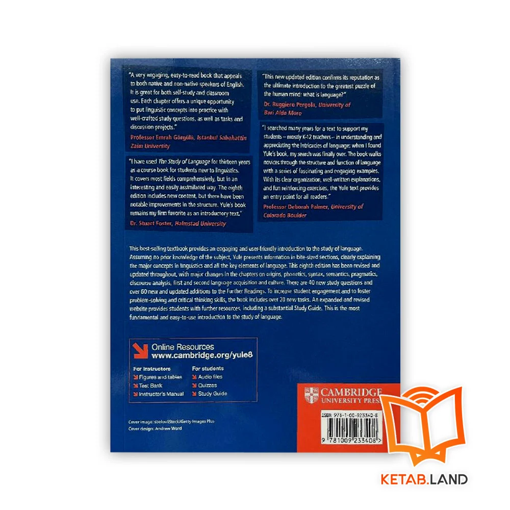 قیمت کتاب Study Of Language 8th