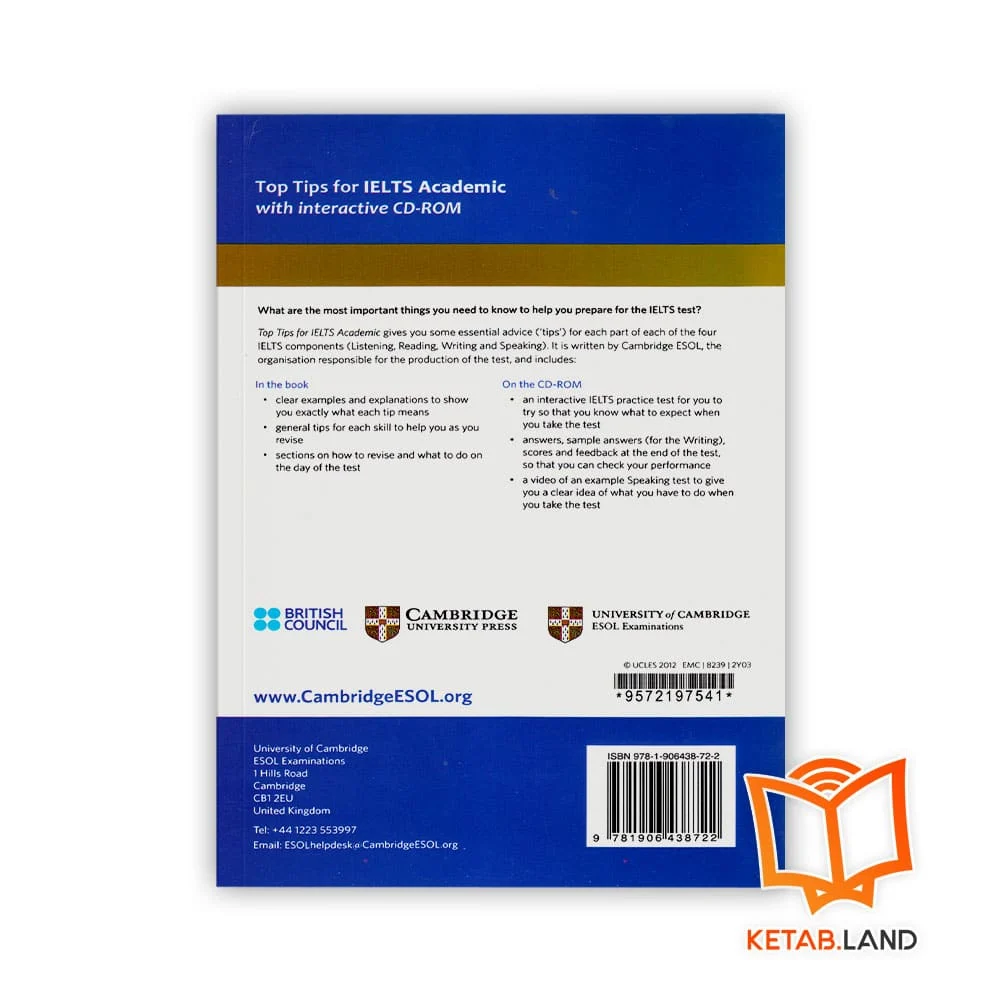 قیمت کتاب Top Tips for IELTS Academic