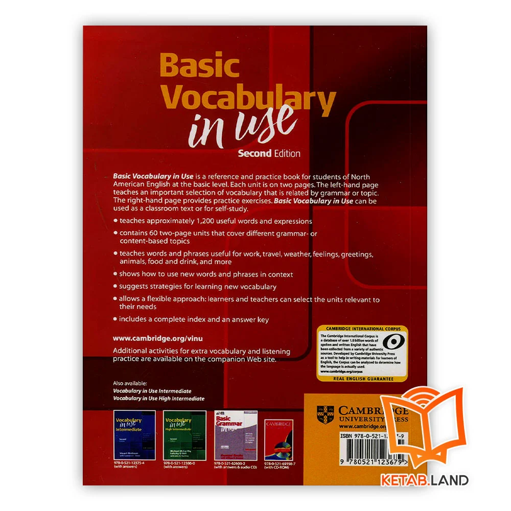 کتاب Basic Vocabulary in Use 2nd - Image 2