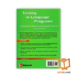 خرید کتاب testing in language programs