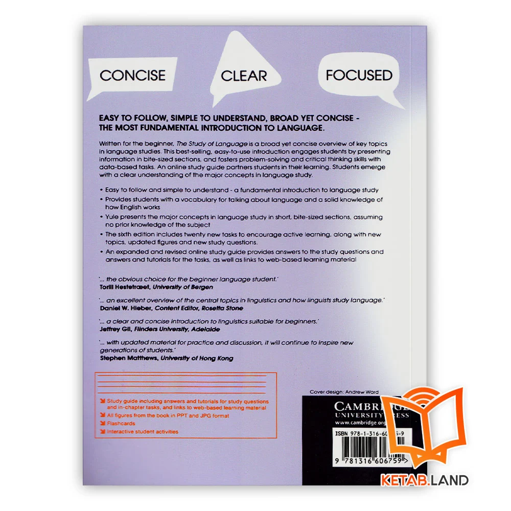 قیمت کتاب Study Of Language 6th