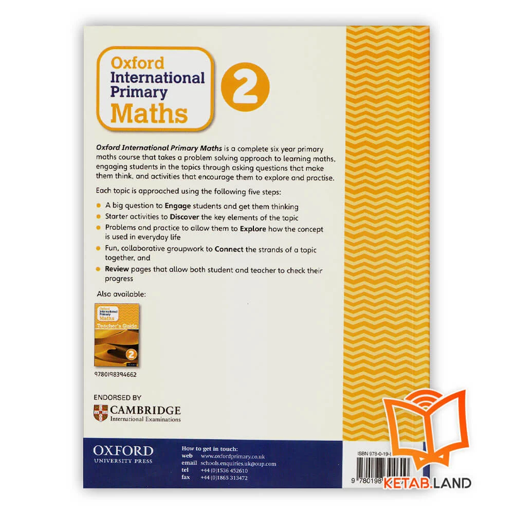 قیمت کتاب Oxford International Primary Math 2