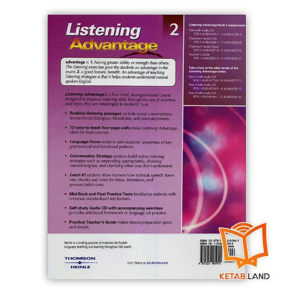 قیمت کتاب Listening Advantage 2