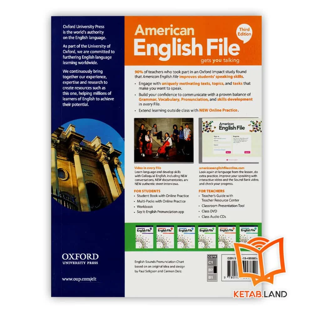 خرید کتاب امریکن فایل 4 ویرایش سوم