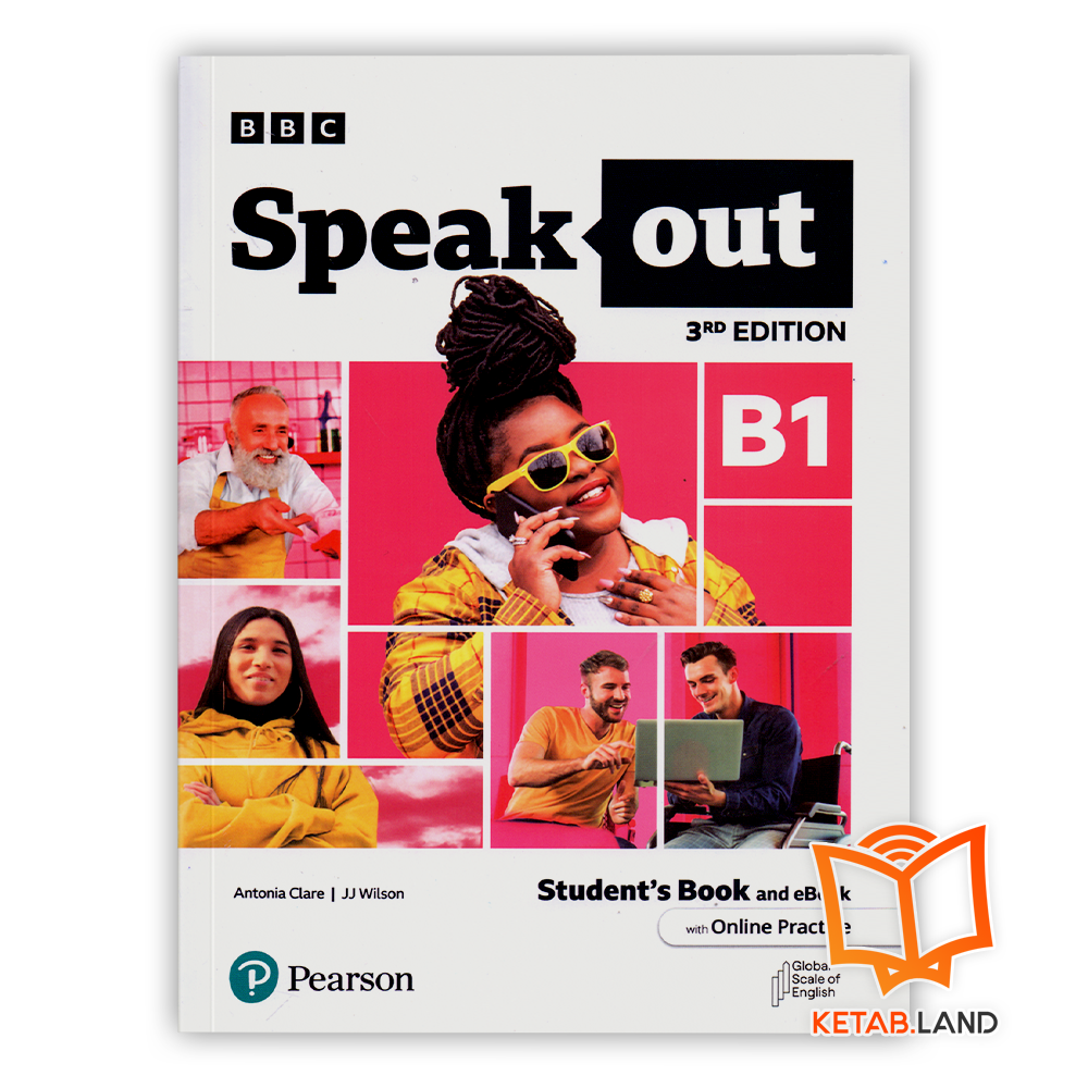 Speakout B1 3rd Book - Main Image - First Image - Front Image with DVD of Book قیمت و خرید کتاب Speakout B1 3rd از کتاب لند - تصویر اصلی - تصویر جلد روی کتاب