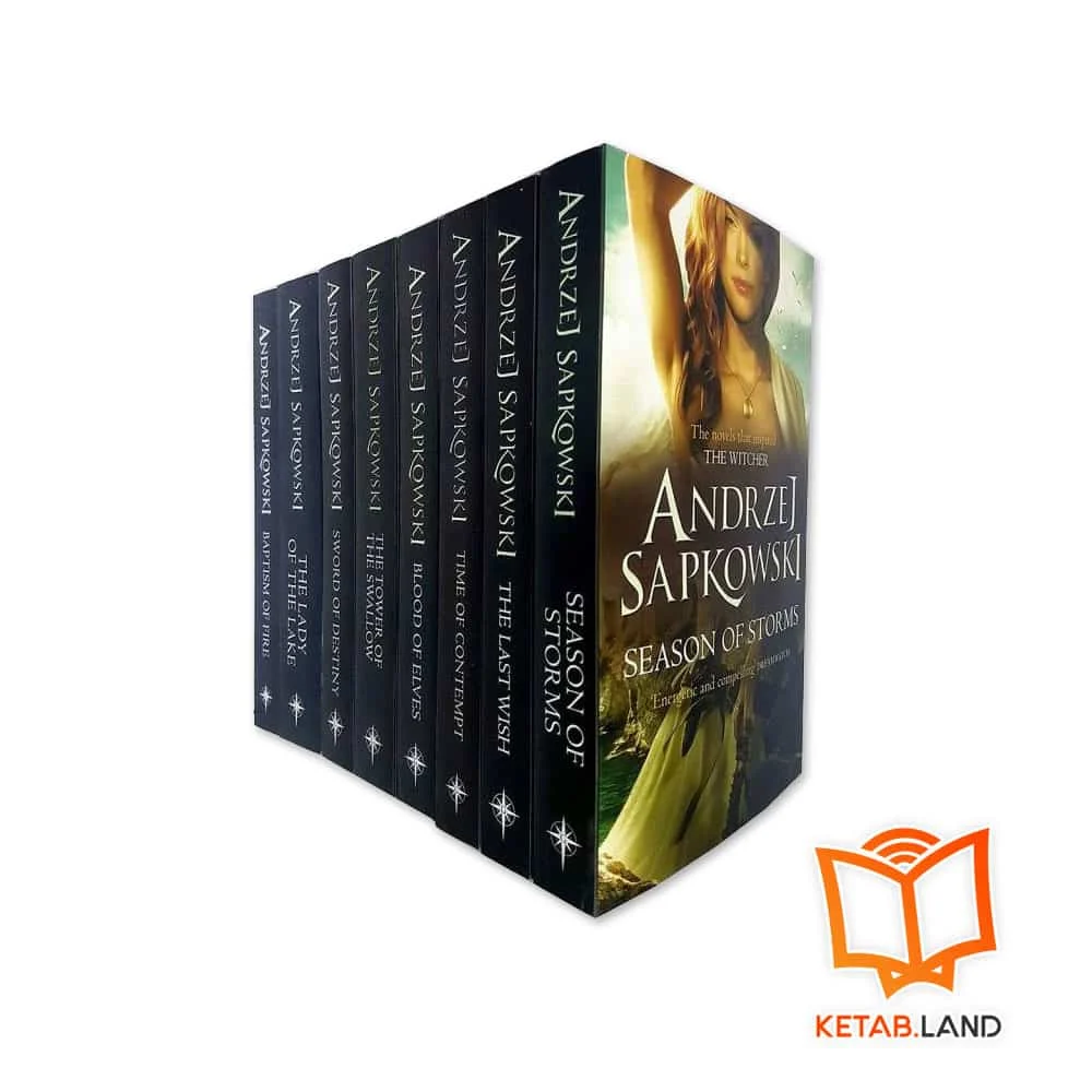 خرید مجموعه 8 جلدی ویچر بریتیش