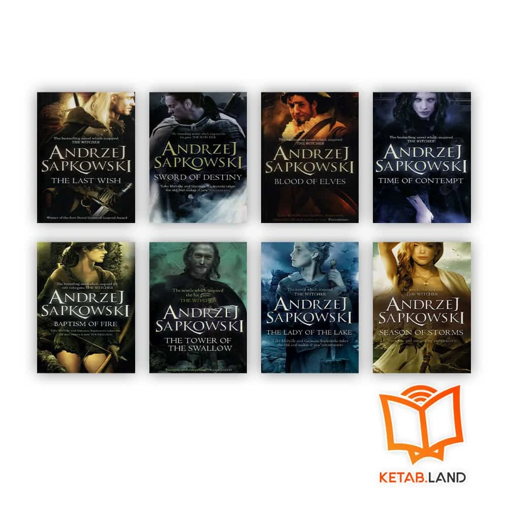 خرید پک هشت جلدی رمان های ویچر