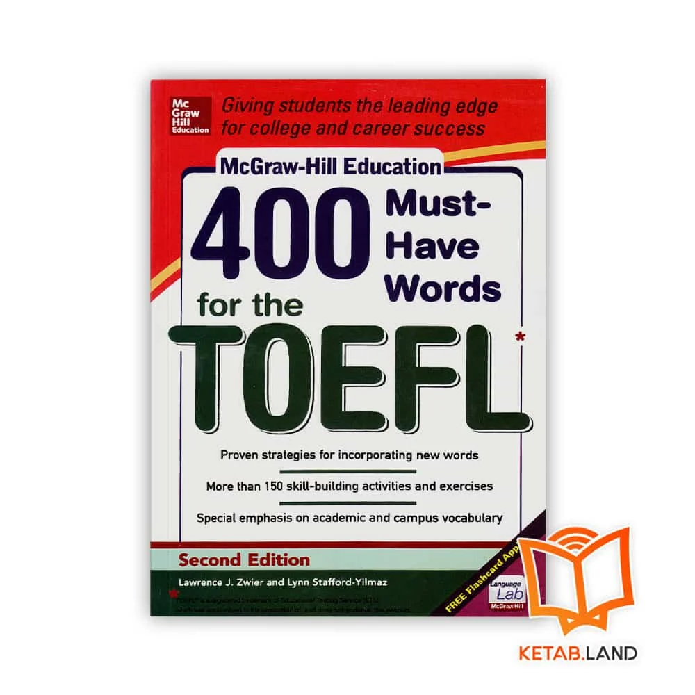 خرید کتاب ۴۰۰Must Have Words for The TOEFL 2nd