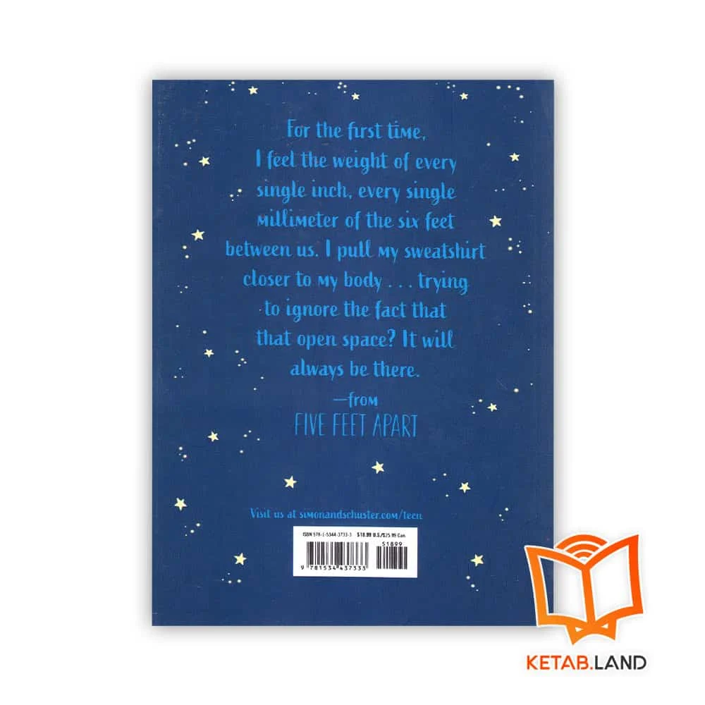 قیمت رمان Five Feet Apart 