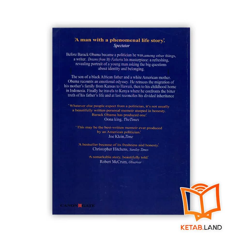 قیمت رمان Barack Obama Dreams from My Father
