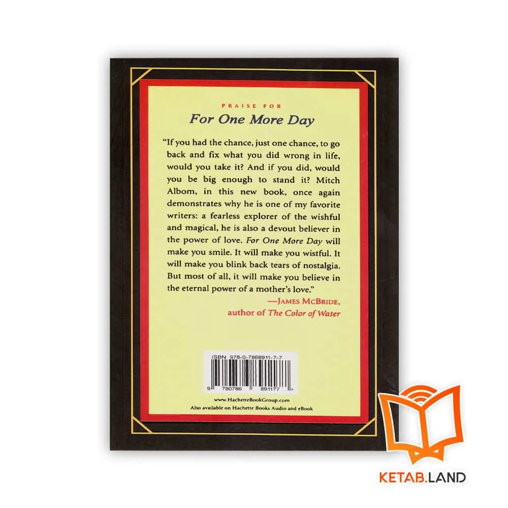 قیمت رمان For one more day