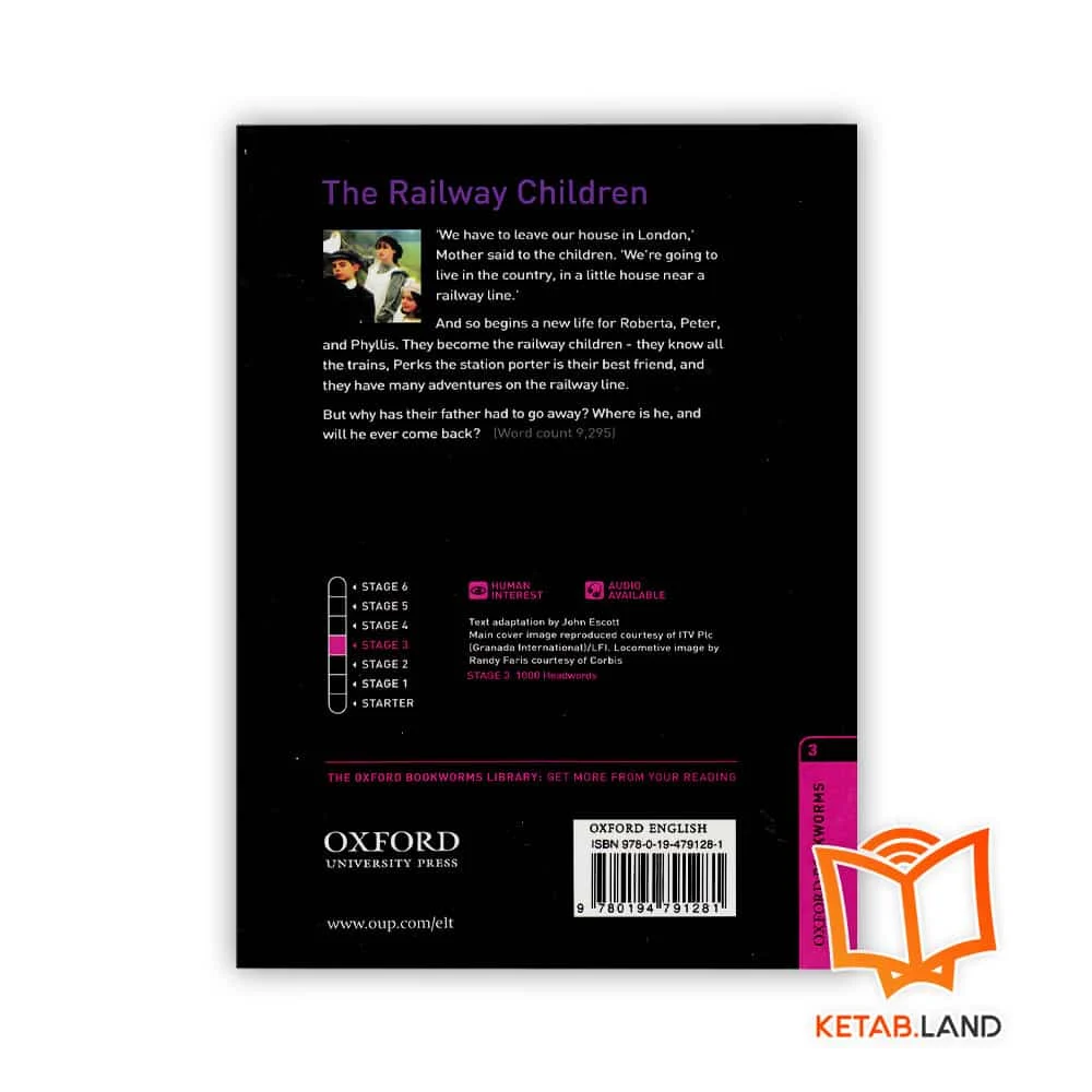 قیمت کتاب داستان The Railway Children Bookworms 3