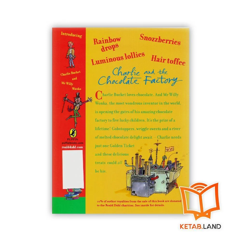 قیمت کتاب زبان انگلیسی چارلی و کارخانه شکلات سازی