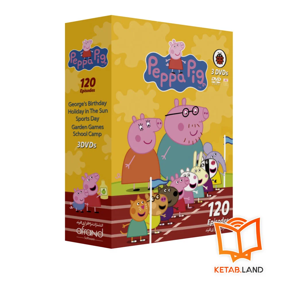 قیمت پکیج آموزشی Peppa Pig DVD