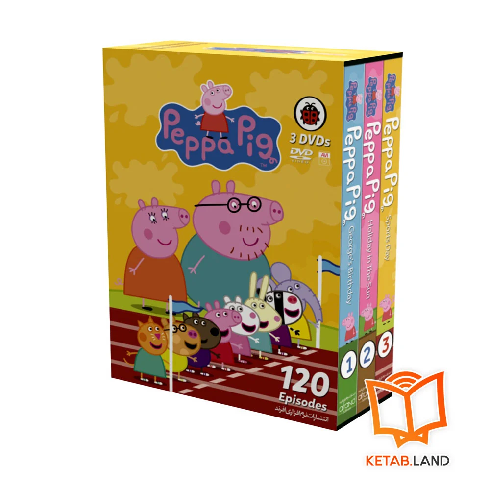 خرید پکیج آموزشی Peppa Pig DVD