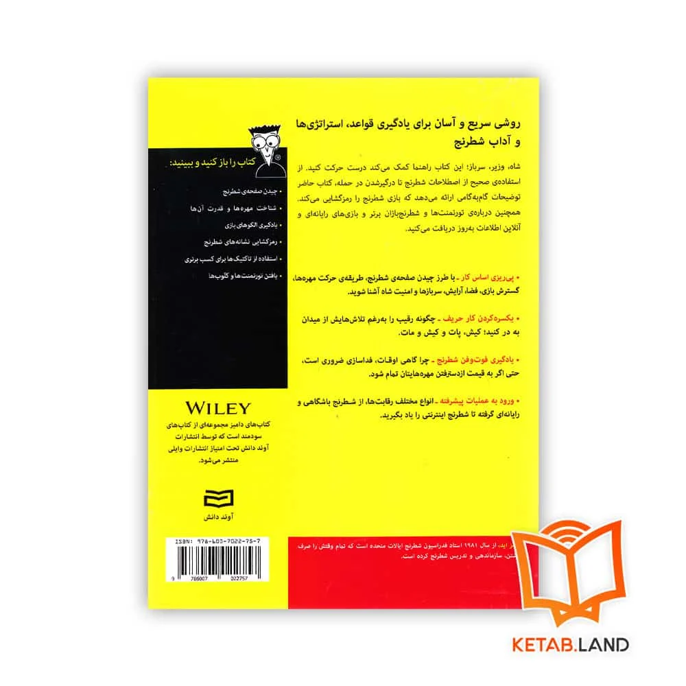 قیمت کتاب شطرنج For Dummies