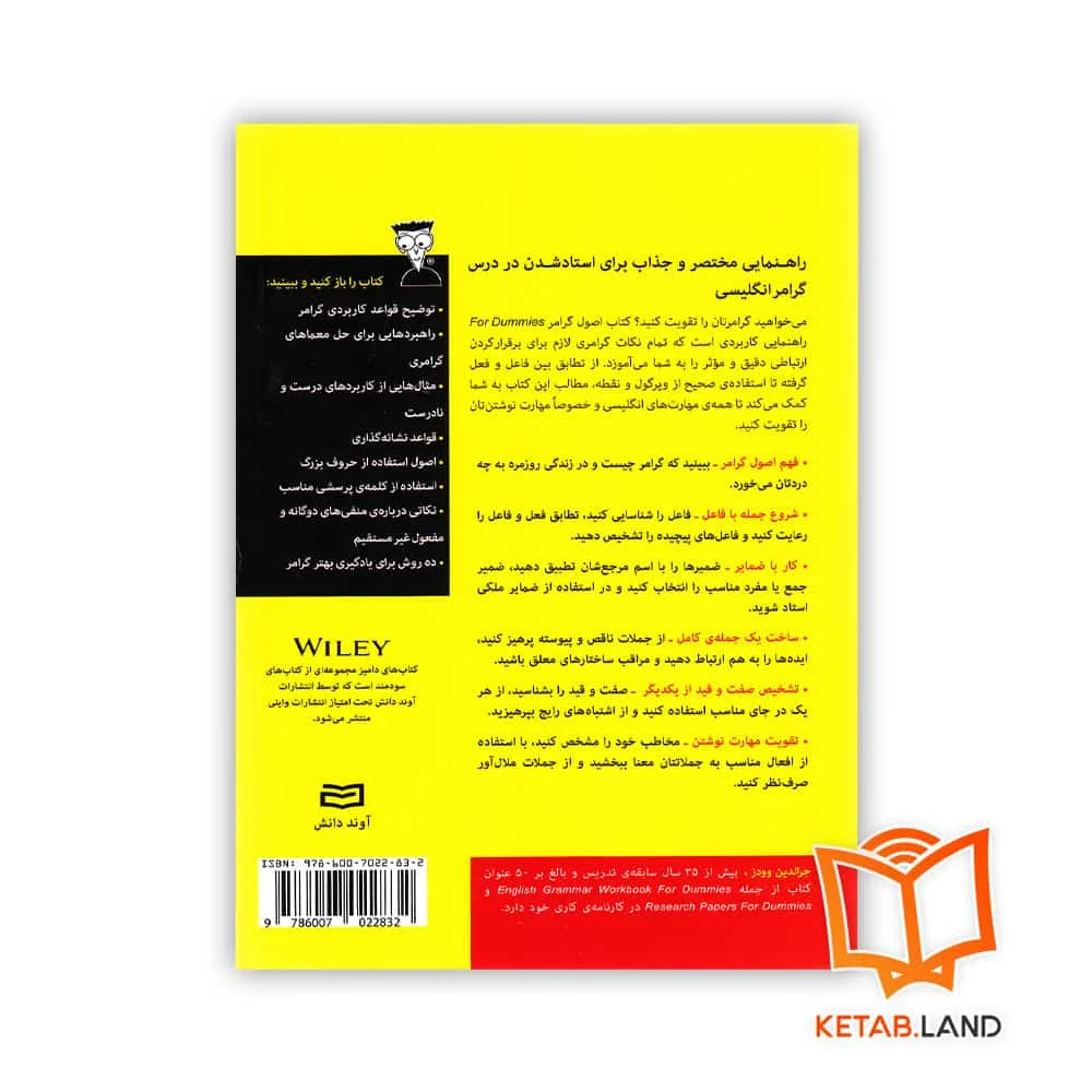 قیمت کتاب اصول گرامر For Dummies