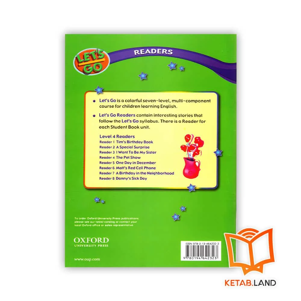 قیمت مجموعه کتاب 4 Let's Go Readers