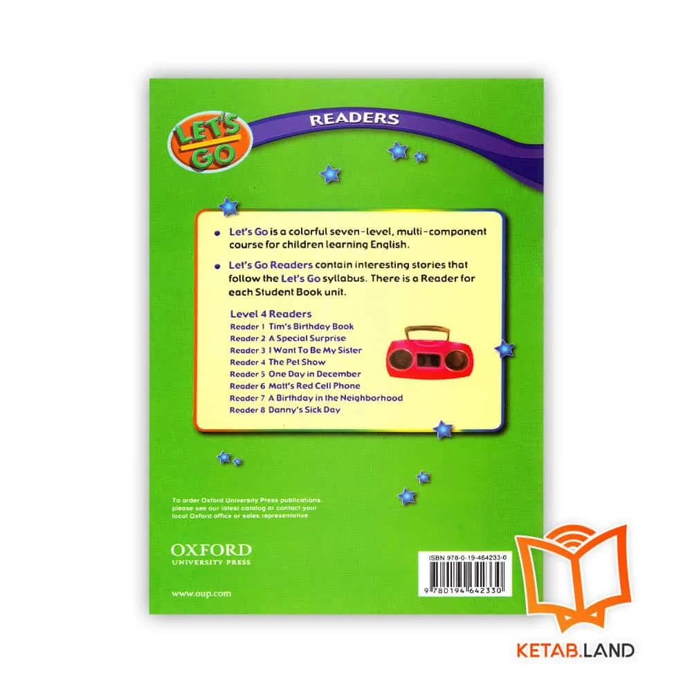 قیمت کتاب 4 Let's Go Readers