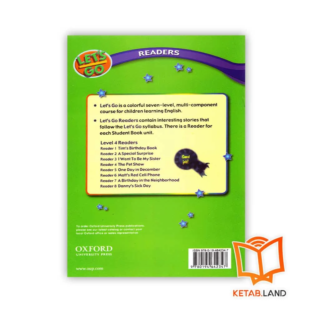 قیمت کتاب های لتس گو ریدرز 4