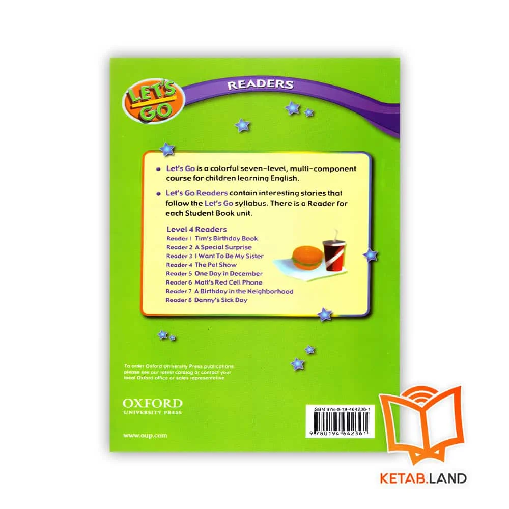 قیمت پک 8 جلدی کتاب لتس گو ریدرز 4