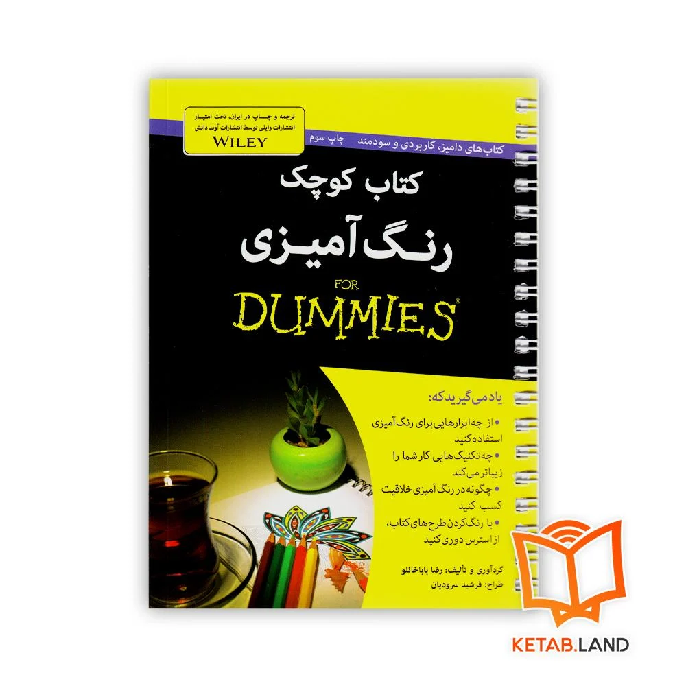 خرید کتاب کوچک رنگ آمیزی For Dummies
