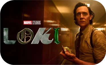 یادگیری زبان انگلیسی با فیلم و سریال 2025 23 بنر معرفی سریال لوکی