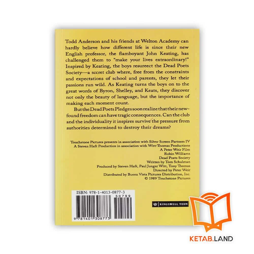 قیمت رمان Dead Poets Society