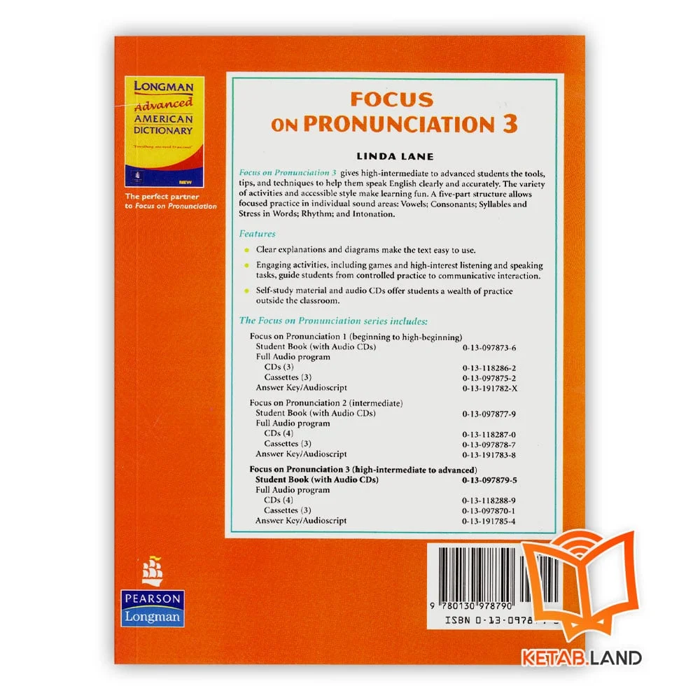 قیمت کتاب Focus on Pronunciation 3