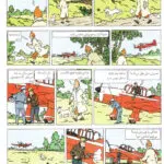 کتاب ماجراهای تن تن 4 سیگارهای فرعون 7 کتاب ماجرای تن تن