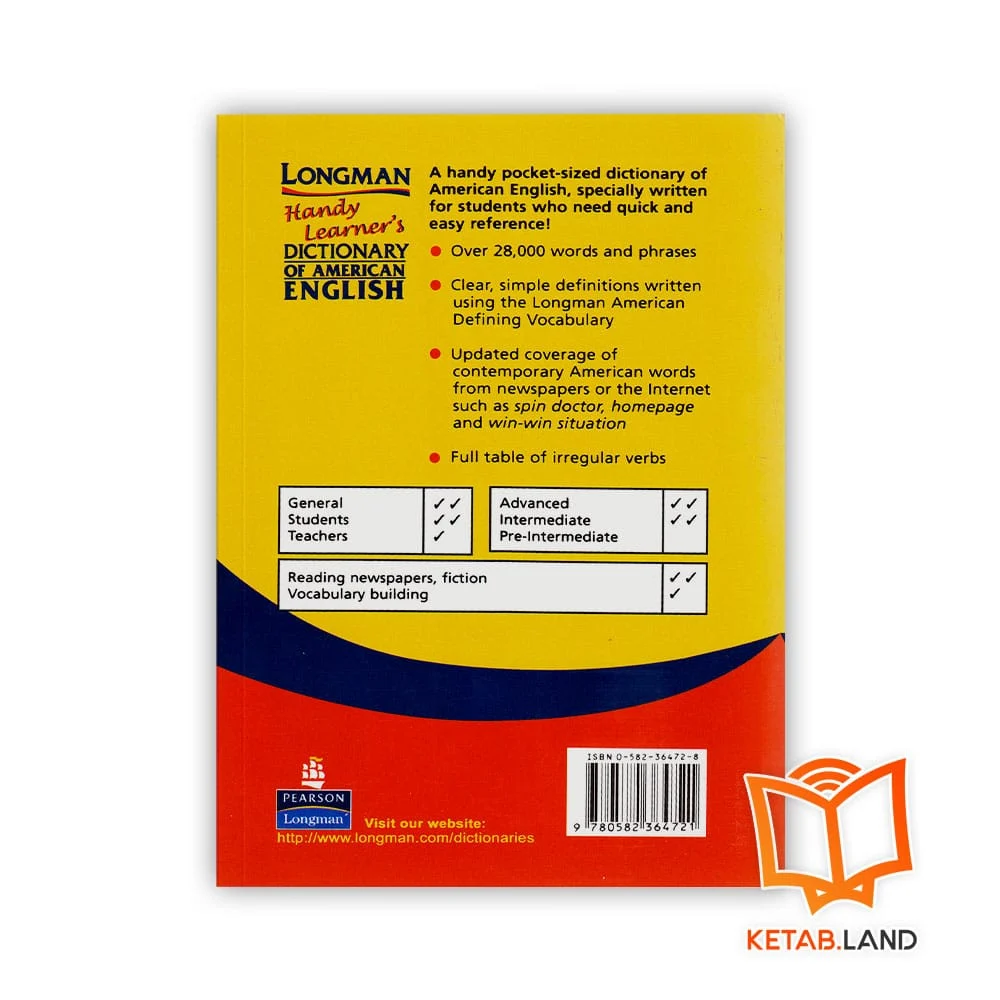 قیمت کتاب Longman Handy Learners Dictionary of American English