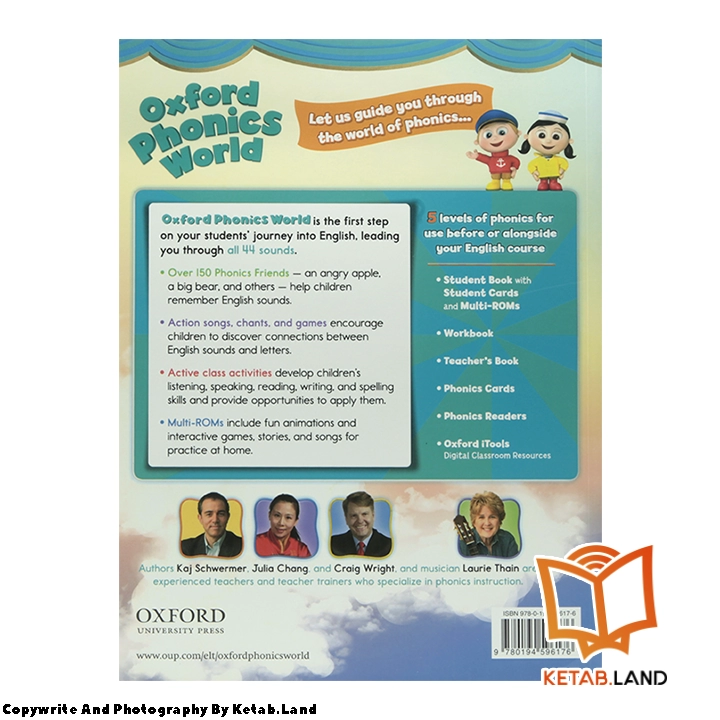 قیمت و خرید کتاب Oxford Phonics World 1 از کتاب لند - تصویر سوم - تصویر جلد پشت کتاب