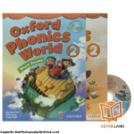 قیمت و خرید کتاب Oxford Phonics World 2 از کتاب لند - تصویر اصلی - تصویر اول - تصویر جلد روی کتاب به همراه کتاب کار و DVD